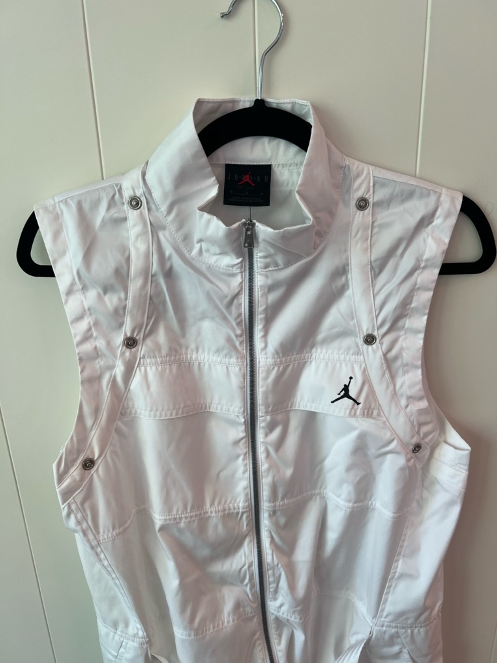 RARE Jordan White jumpsuit with Zip & Cargo Pockets - Picture 11 of 15